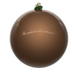 4" Mocha Pearl Ball Ornament