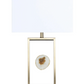 Gold & Agate Table Lamp