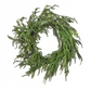 24" Iced Garden Real Touch Norfolk Pine Wreath