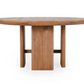 Elena Mango Wood 60" Round Dining Table