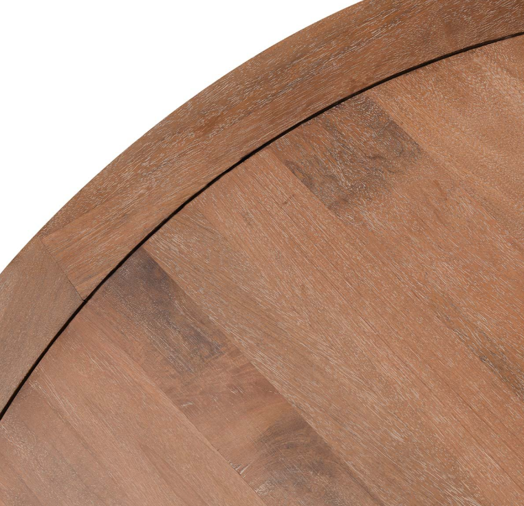 Elena Mango Wood 60" Round Dining Table