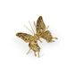 Set of 6 Gold Butterflies