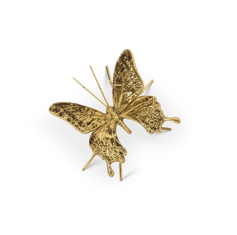 Set of 6 Gold Butterflies