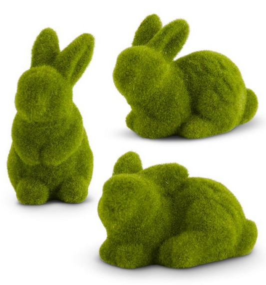 Assorted Green Mossy Bunnies