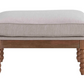 Willow Ottoman, Linen