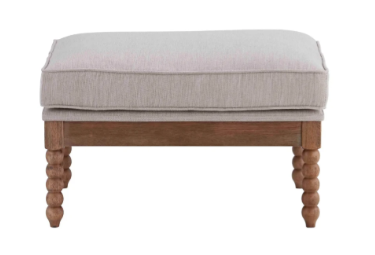 Willow Ottoman, Linen