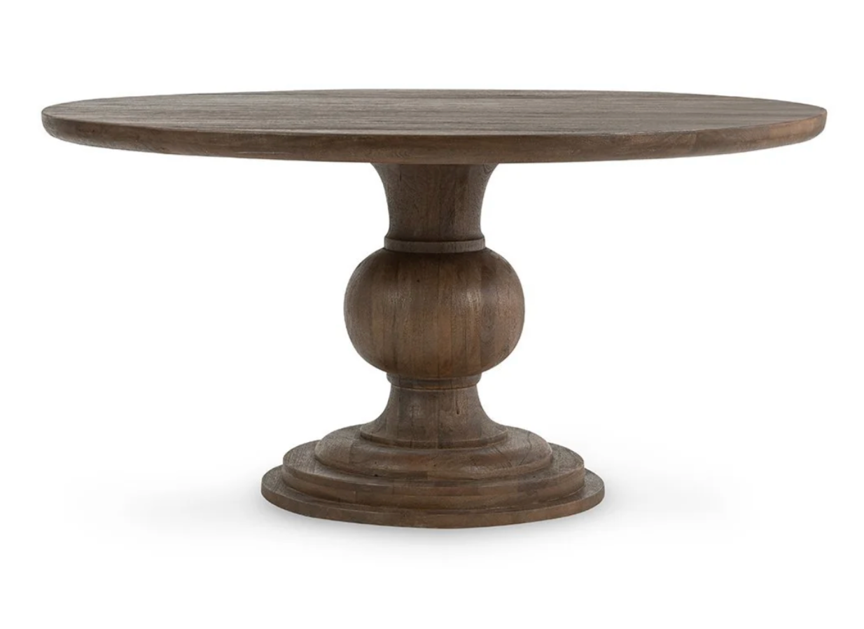 60" Henry Mango Wood Dining Table