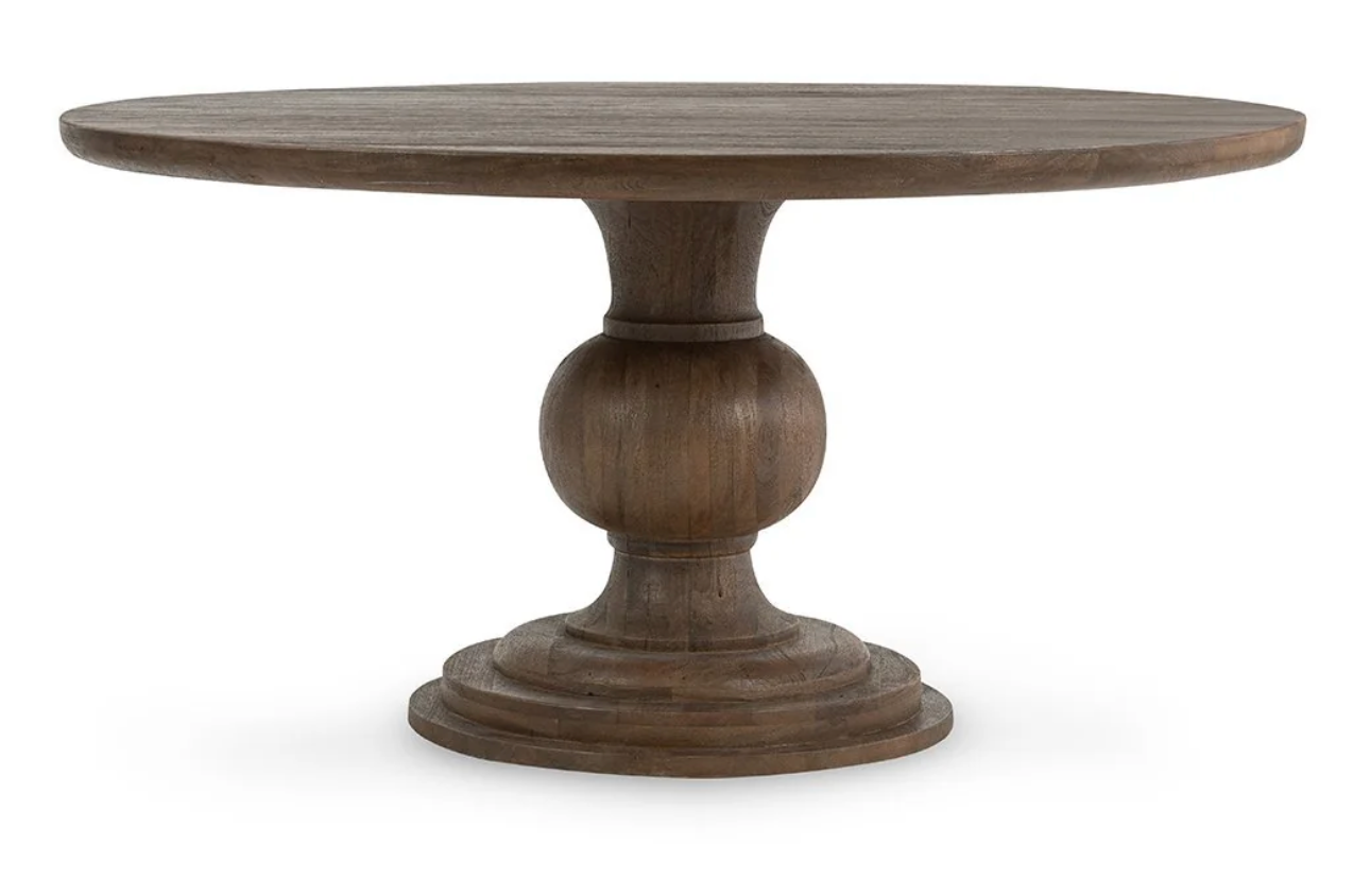 60" Henry Mango Wood Dining Table