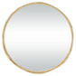 Cosmopolitan Metal Wall Mirror, Gold