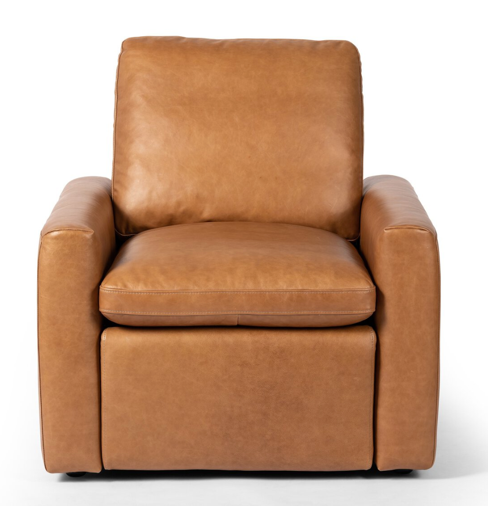 Tillery Modern Recliner, Butterscotch