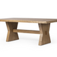 Tiller Dining Table, Solid Oak