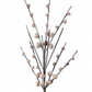 45" Foam Mixed Berry Branch, Cream