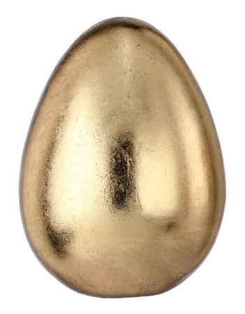 Resin Golden Egg, Champagne (Various Sizes)