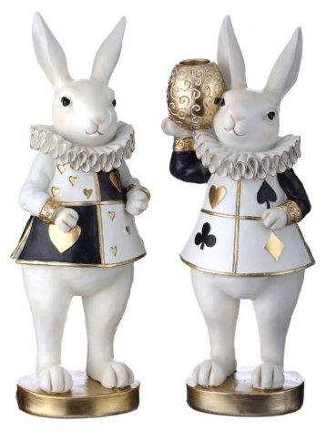 11" Resin Royal Bunny (Various Styles)