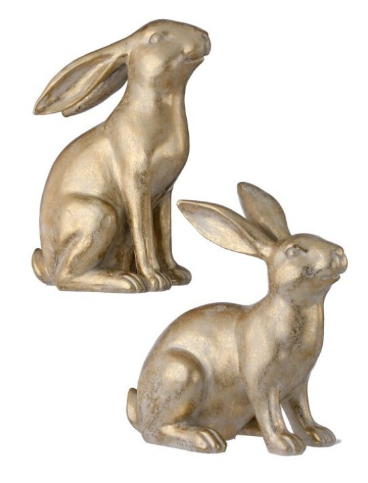 Resin Golden Bunny (Various Styles)