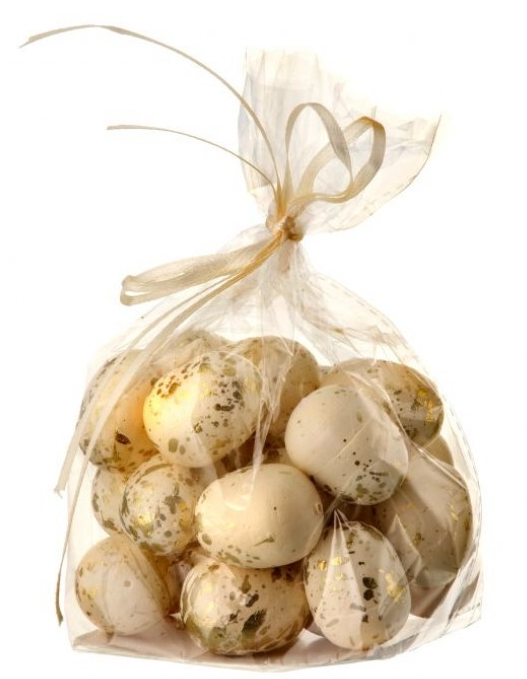 Gilded Bloomsbury Egg Bag, Ivory Champagne