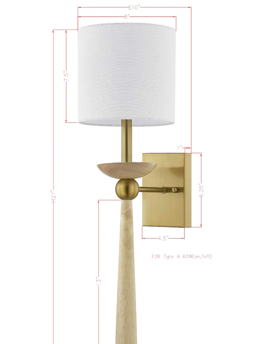 Bea Gold Sconce