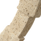 Ivory Fusion Rings, Set of 2