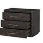 Marielle Nightstand, Burl Wood