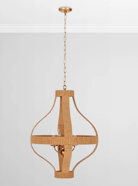 Sarmiento Rattan Round Pendant