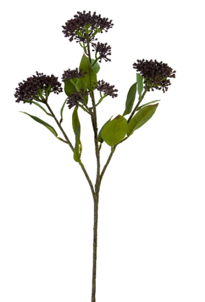30" SEEDED ALIUM SPRAY PURPLE