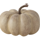 7" Brown Pumpkin with Speckles and Streaks