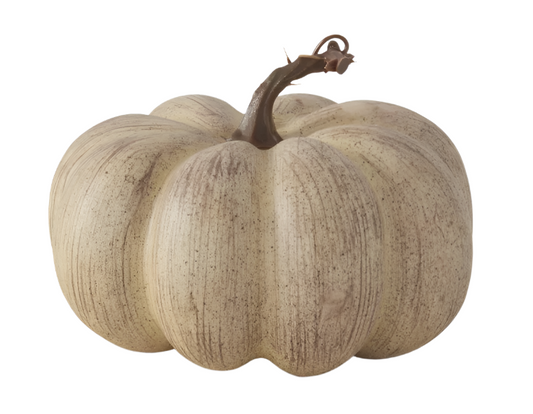 7" Brown Pumpkin with Speckles and Streaks