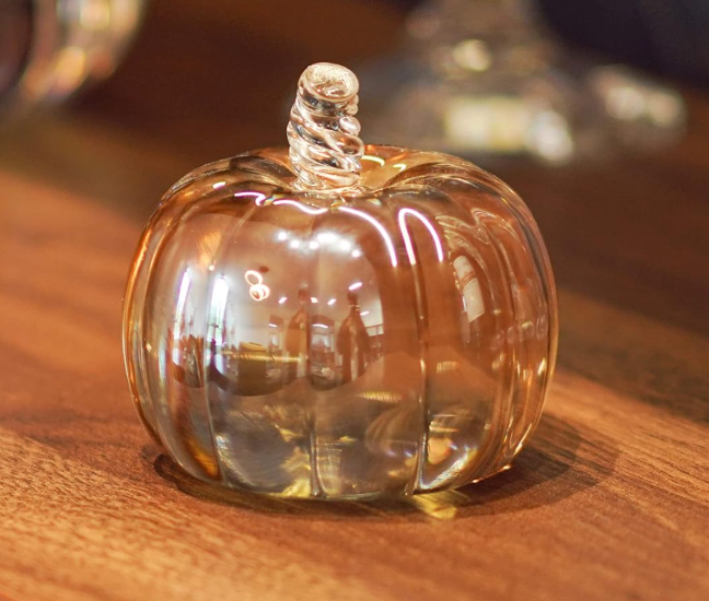 Champagne Ombre Cyrstal Pumpkin