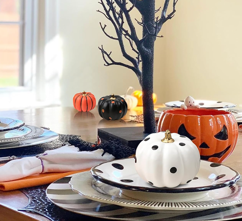 Halloween Pumpkins, Set of 6