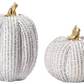 Dotted Resin Pumpkins, Set of 2