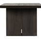 Warren Dining Table, Worn Black
