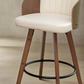 Lyla Leather Counter Stool