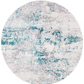 Schaeffer Cream/Turquoise Rug (Various Sizes)