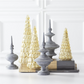 Frosted LED Mercury Glass Tree, Gold (Various Sizes)