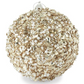 5" Champagne Embellished Shatterproof Ornament
