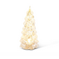 Glittered LED Mercury Glass Tree