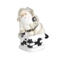 Assorted Resin Cream and Black Santas (4 Styles)