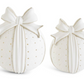 White Porcelain LED Tabletop Ornament (Various Sizes)