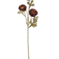 20.5" Ranunculus Spray, Dark Orange