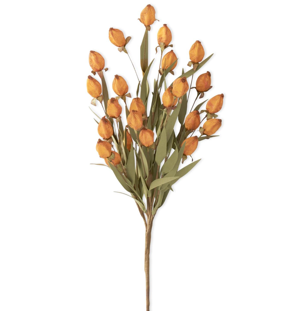 22" Orange Chinese Lantern Bush