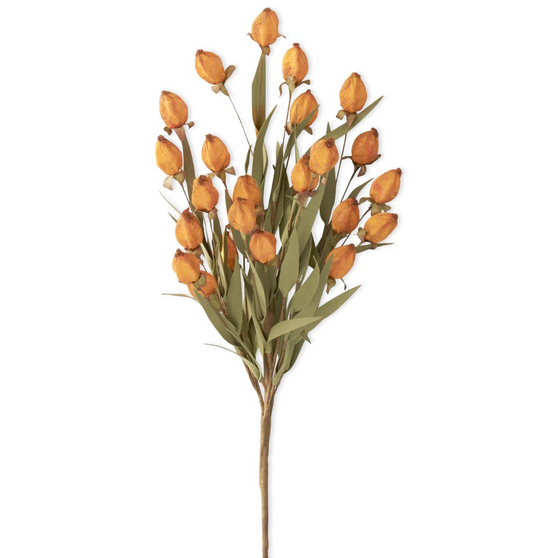 22" Orange Chinese Lantern Bush