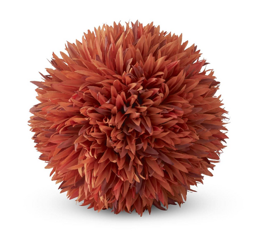 5" Orange Allium Ball