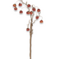 32" Orange Mini Pumpkin Branch