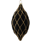 Assorted Black & Gold Velvet Ornaments (3 Styles)