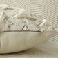 Christmas Tree Pillow, Cream w/ Gold