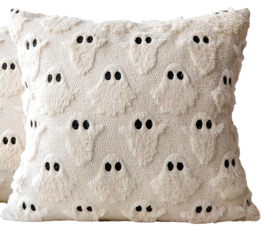 Ghost Square Pillow