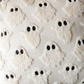 Ghost Square Pillow