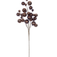 30" Mocha Matte Shiny Ball Ornament Spray