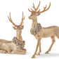 16" Gold Deer with Wreath (Various Styles)