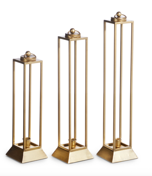 19" Gold Lanterns